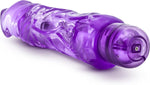 Wild Ride - 9" Soft Realistic Vibrating Dildo, 2" Thick, Multi-Speed, Waterproof
