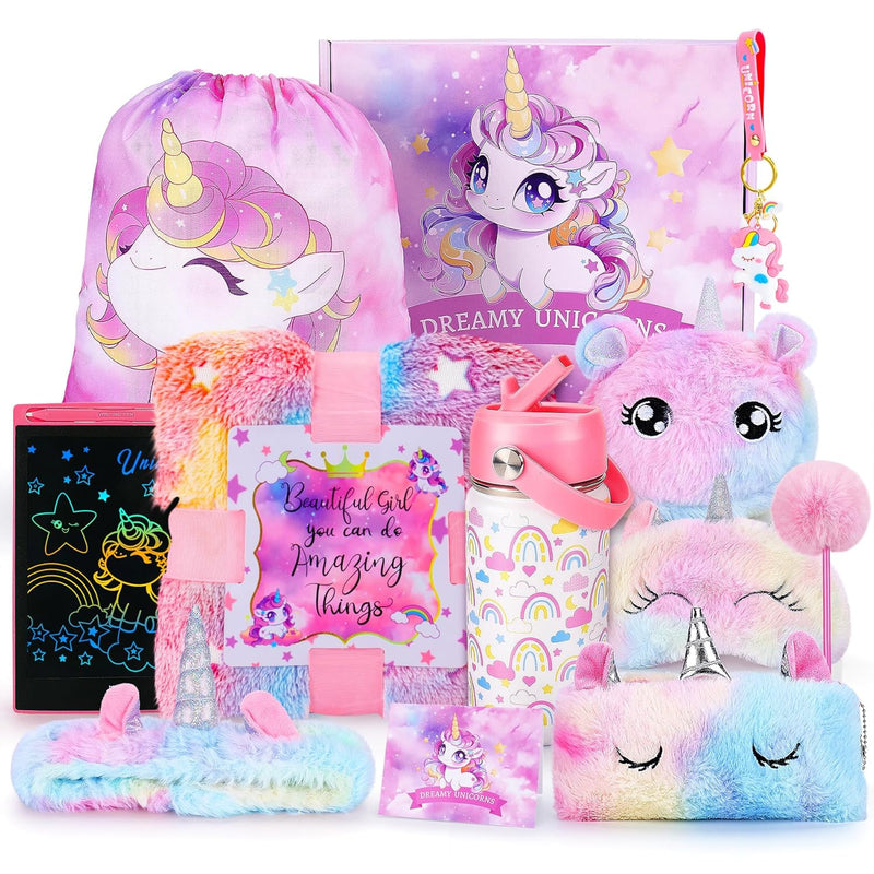 Unicorn Toys For Girls 3 4 5 6 7 8 Years Old Girl Birthday Gift Ideas 12Pcs