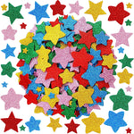 Colorful Glitter Star Stickers, 300Pcs, Star Shape Sticker, Treasure Cove
