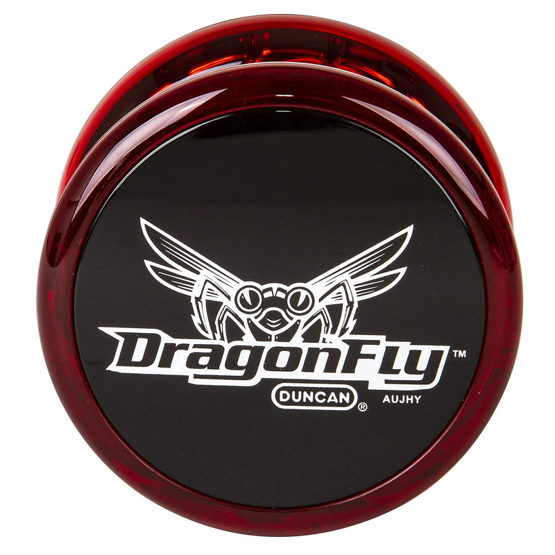 Dragonfly Yo Yo Red With Black Cap