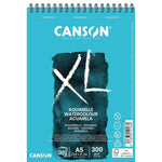 Canson XL Watercolour 300gsm A5 Paper - 20 Sheets White