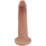 Easy Riders 7 Inch Dual Density Dildo - Flesh