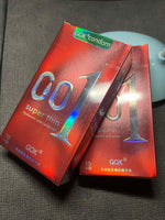 Super Thin Red Smooth Condoms – 10 Pack