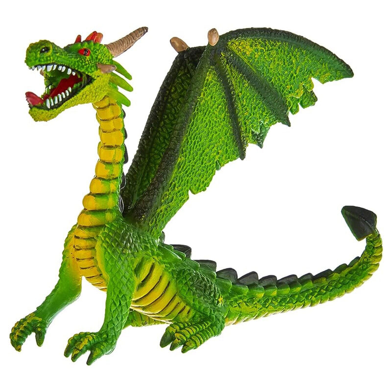 Bullyland Dragon Sitting Green Animal Figure 75593 NEW IN STOCK