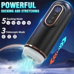 Automatic Male Masturbator Sucking Thrusting Stroker Pocket Toy