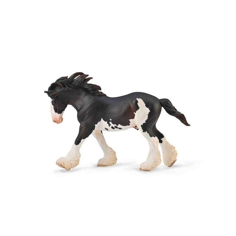 CollectA Clydesdale Stallion Horse Figure 88981 NEW IN STOCK