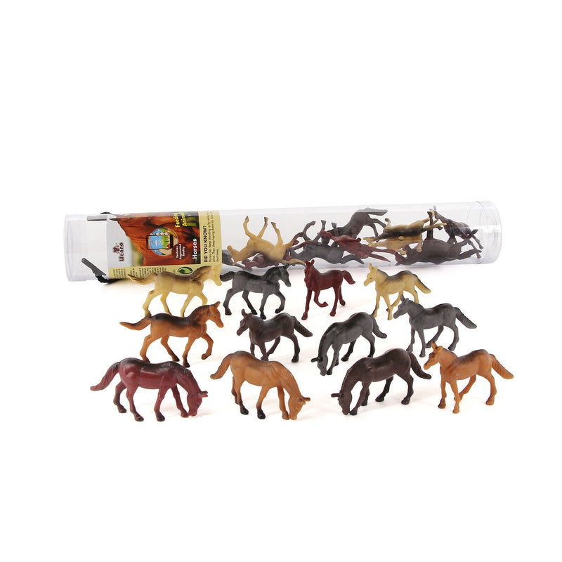 Horses With Augmented Reality Small Fun Tube New In Stock Animals