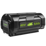 2Pack 40V 6Ah Battery High Capacity Lithium-Ion Op4050 Op4060 Op40401