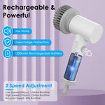 Electric Handheld Spin Scrubber Cordless Cleaning Brush Shower Scrubber Portable