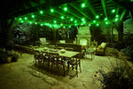 6-Pack Sunlite LED Transparent Green A19 Filament Bulbs, 4.5 Watts, Dimmable