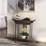 Vintage Console Table Hallway Drawer Side Table Entry Display Shelf Heavy Duty