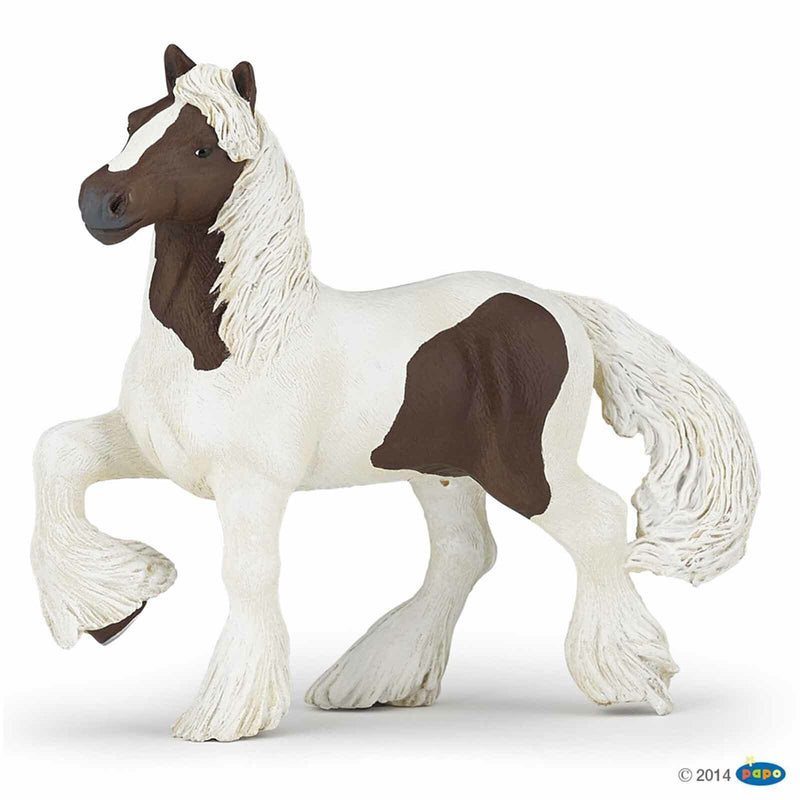 Papo Skewbald Irish Cob Animal Figure 51513 NEW IN STOCK