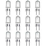 12 Pack Sunlite 35 Watt, Single Ended T3.5, GY8 Bi-Pin Base, Clear