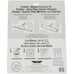 Ettore 65000 Professional Window Cleaning Kit 12 Squeegee and 10-Inch ProGrip