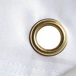 2x3 Black SOLID Nylon Printed Flag Plain 3x2 Grommets 100D FADE PROOF