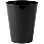 Disposable 12 Oz Black Plastic Tumblers For Partys Weddings