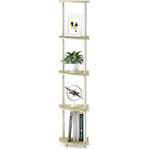 5 Tier Corner Display Rack Multipurpose Shelving Unit