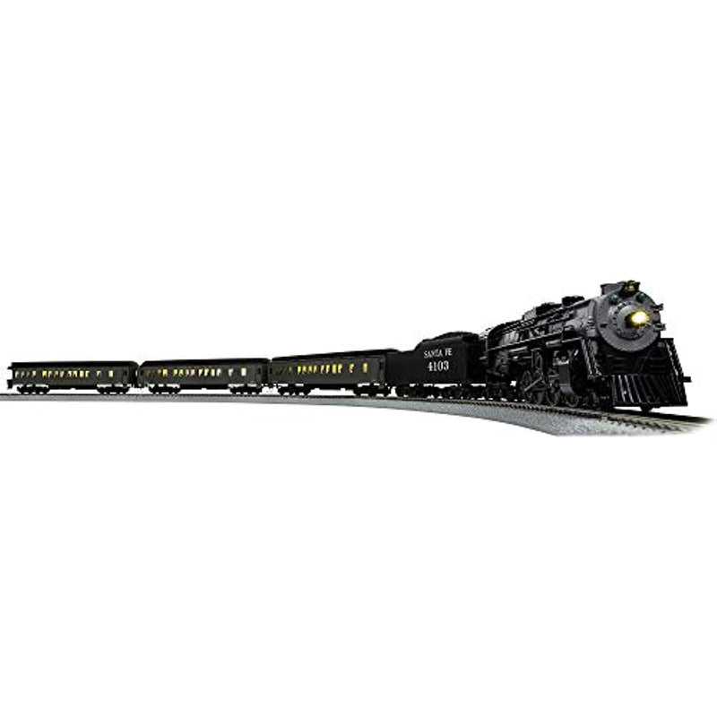 Santa Fe Cajon Flyer 2 8 4 Set With Bluetooth Capability Ho Gauge Model Train Set With Remote