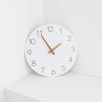 12” Non-Ticking Silent Battery Operated Decorative Wall Clock