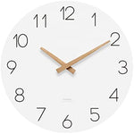12” Non-Ticking Silent Battery Operated Decorative Wall Clock