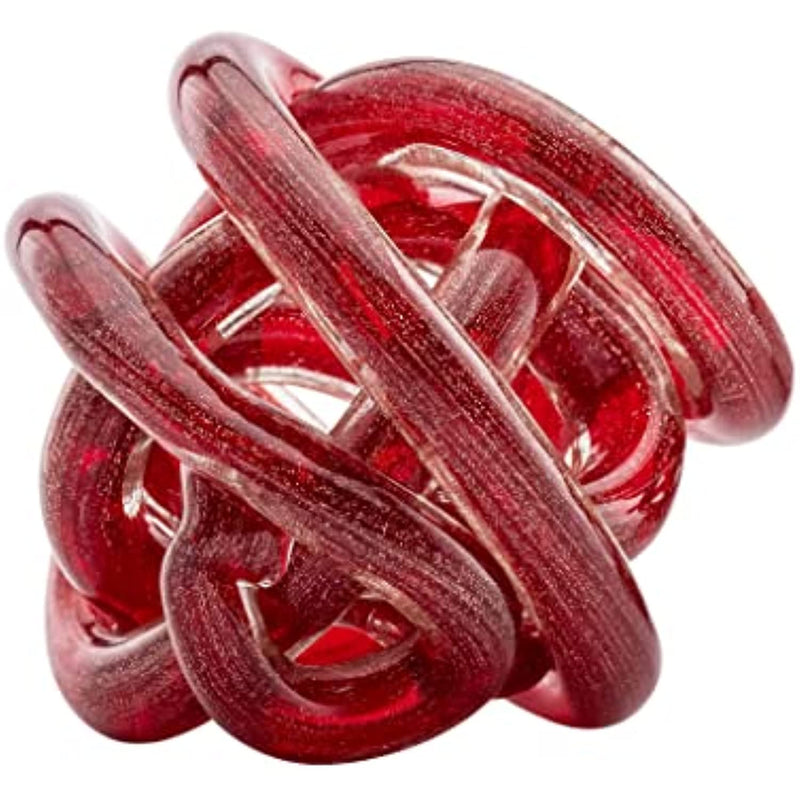 Handmade Glass Knot Room Decor Home Decor Accent For Decorative Books