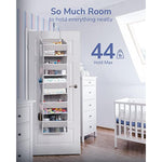 44 lbs Weight Capacity Hanging Storage Organizer with Clear Window