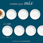 Triple Layer Glass And Chip Resistant Lightweight Round 6 3 4 Inch Plates