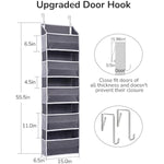 44 lbs Weight Capacity Hanging Storage Organizer with Clear Window