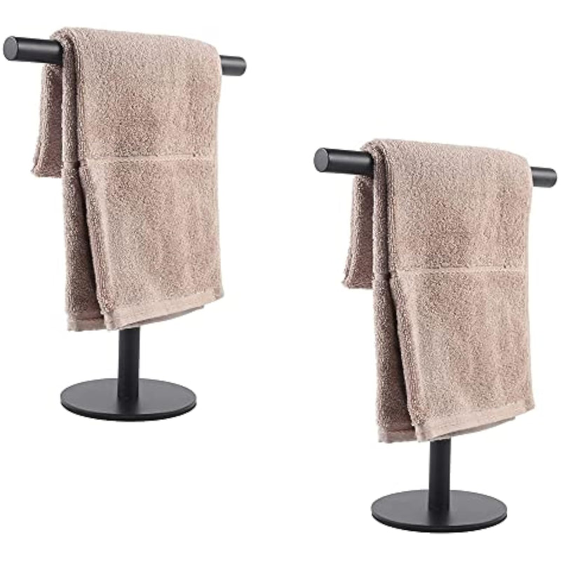 T-Shape Stainless Steel Hand Towel Holder for Bathroom