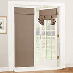 Self Stick Tie Up Shades Tricia Door Window - W 26 x L 69 inches