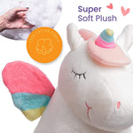 Unicorn Stuffed Animal Toy With Light