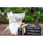 Farmhouse Rustic Wood Decorative Books Stack for Home Coffee Table Living Room