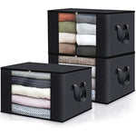 Organization and Storage Bags with Lids and Handle