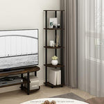 5 Tier Corner Display Rack Multipurpose Shelving Unit