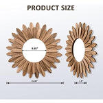 Aesthetic Wall Decor Mirror for Bedroom & Living Room