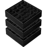 3 Pack Sock Underwear Drawer Organizer Dividers