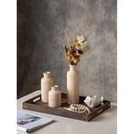 Modern Decorative Vases for Shelf Decor,Fireplaces Decor & Living Room - Set Of 3