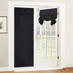 Self Stick Tie Up Shades Tricia Door Window - W 26 x L 69 inches