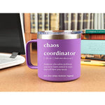 14oz Purple Mug Tumbler for Boss Women