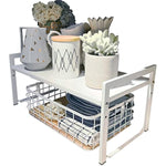 Adjustable Kitchen Counter Shelf Organizer