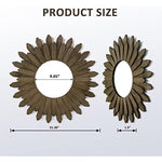 Aesthetic Wall Decor Mirror for Bedroom & Living Room