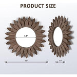 Aesthetic Wall Decor Mirror for Bedroom & Living Room