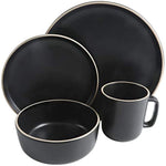 16 Piece Round Kitchen Dinnerware Sets Service For Four