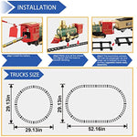 Train Set Electric Train Sets For Boys Toddlers Classical Train Toys Battery Powered Locomotive Engine With Sound And Lights