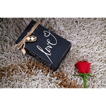 Farmhouse Rustic Wood Decorative Books Stack for Home Coffee Table Living Room