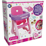 Baby Doll With Sturdy High Chair And Play Accessories Ages 2 Pink