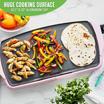 Healthy Ceramic Nonstick Extra Large 20 Electric Griddle