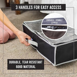 Underbed Storage Solution Fits for Men's and Women's Shoes