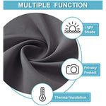 Self Stick Tie Up Shades Tricia Door Window - W 26 x L 69 inches