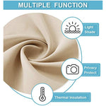 Self Stick Tie Up Shades Tricia Door Window - W 26 x L 69 inches